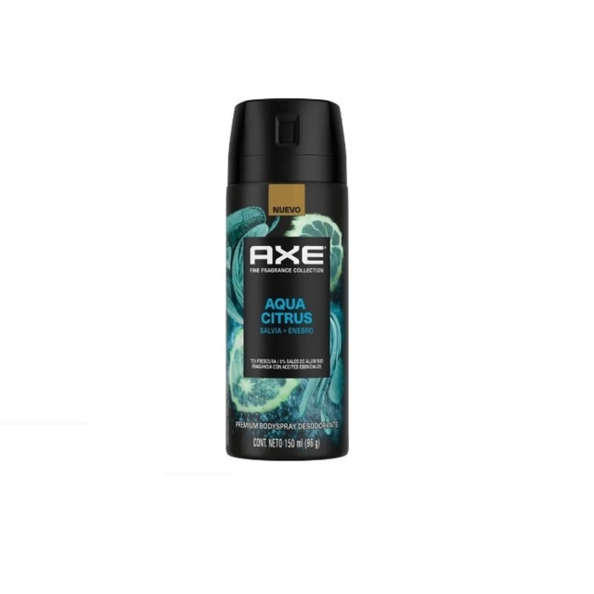 Axe Desodorante Aqua Citrus Salvia + Enebro 150ml – Protección y Frescura Diaria
