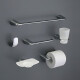 PORTA ROLLO METAL EPUYEN CROMO BRILLO ACCESORIO DE BAÑO CROMO