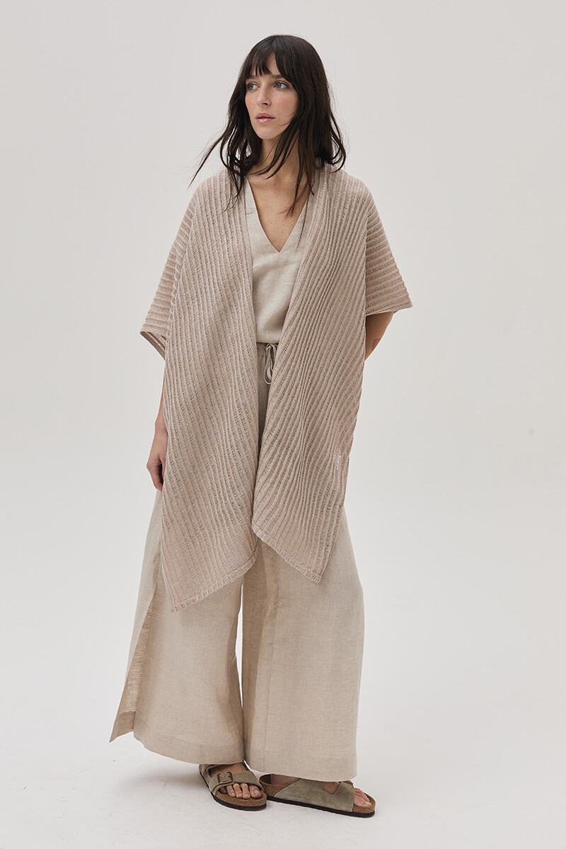 Ruana Candela Beige