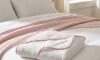 Toalla 80x80cm con Capucha - Clasic Pilar Rosa