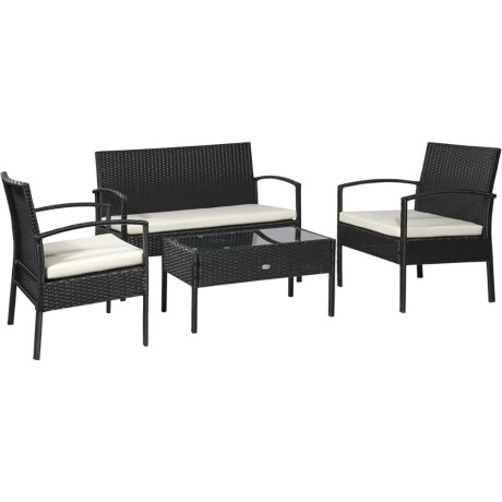 Juego de jardin Denver Negro