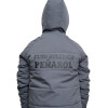 Campera Umbro MILOCH PEÑAROL de Niños - 4P200188 Gris-negro