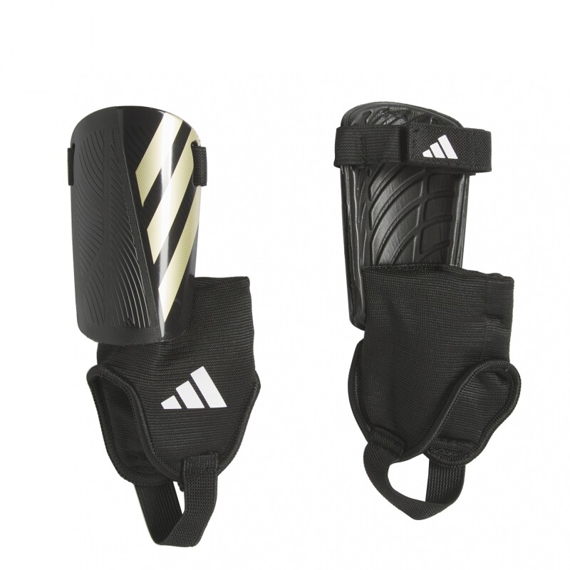adidas Canilleras TIRO MATCH Black / Gold Metallic / White