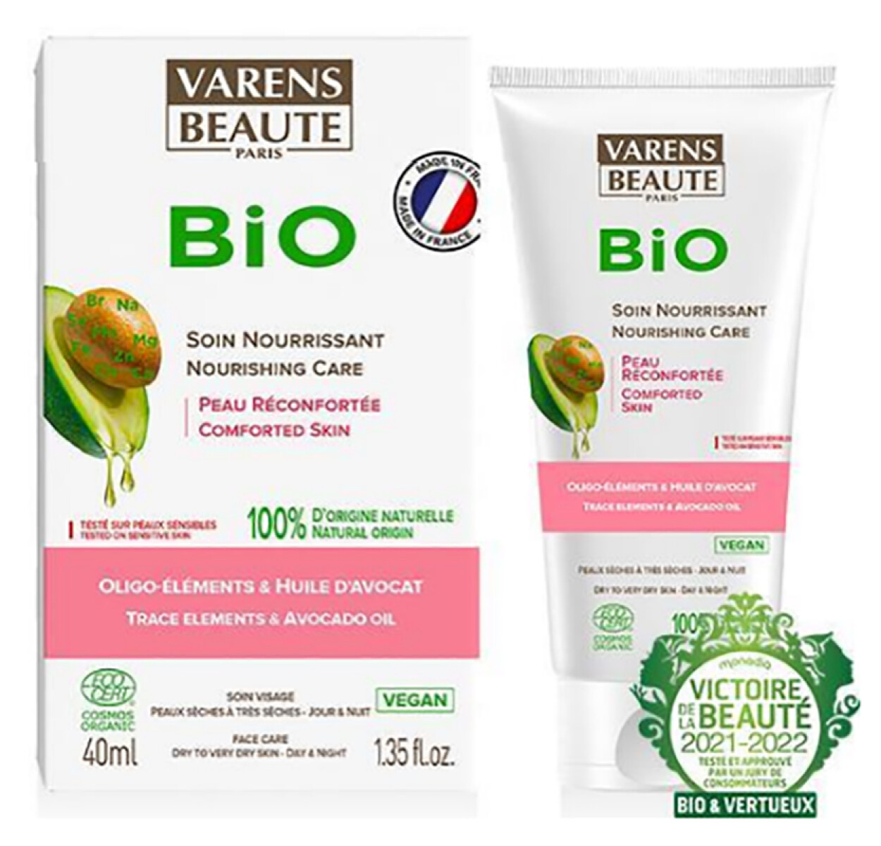 Crema nutritiva Bio Varens Beaute - Tratamiento nutritivo 40 ml 