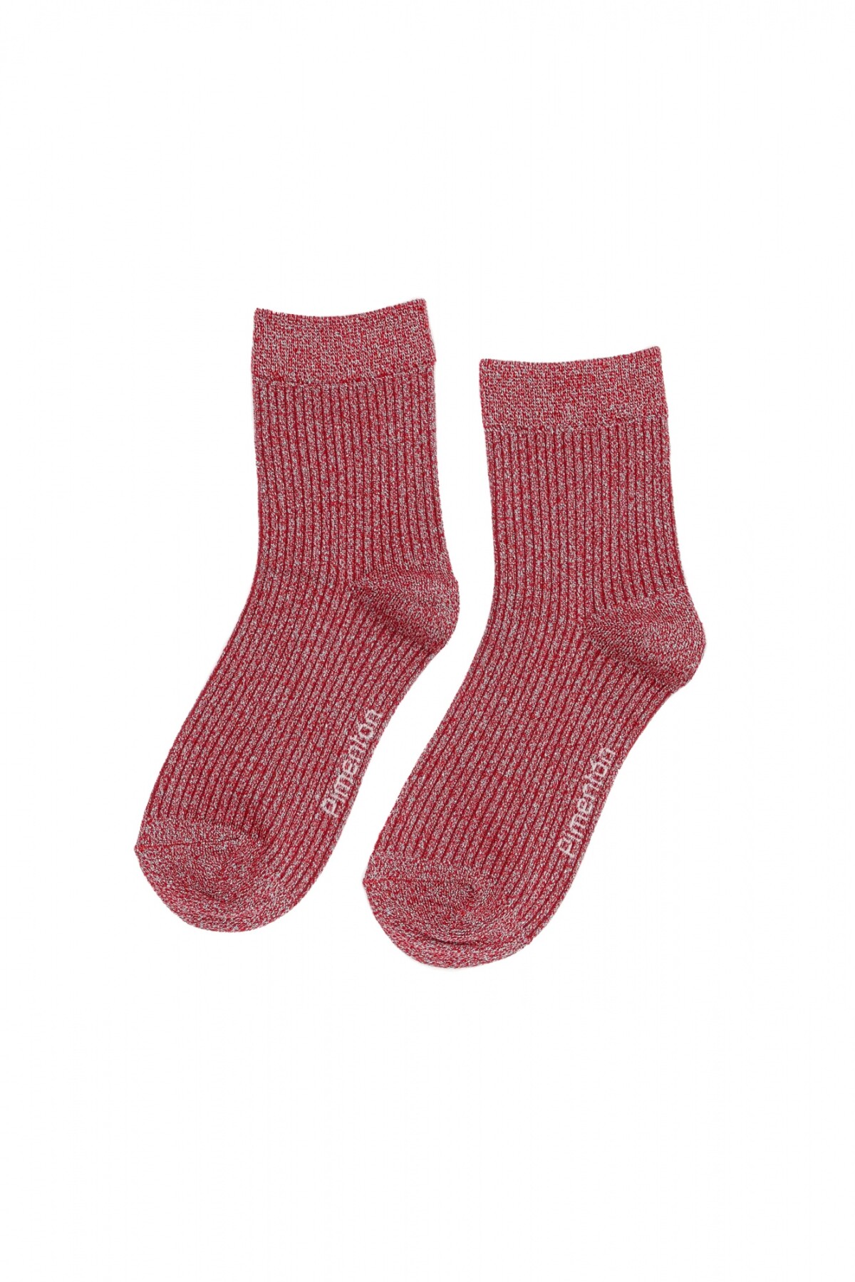 Media Rib Lurex Fucsia
