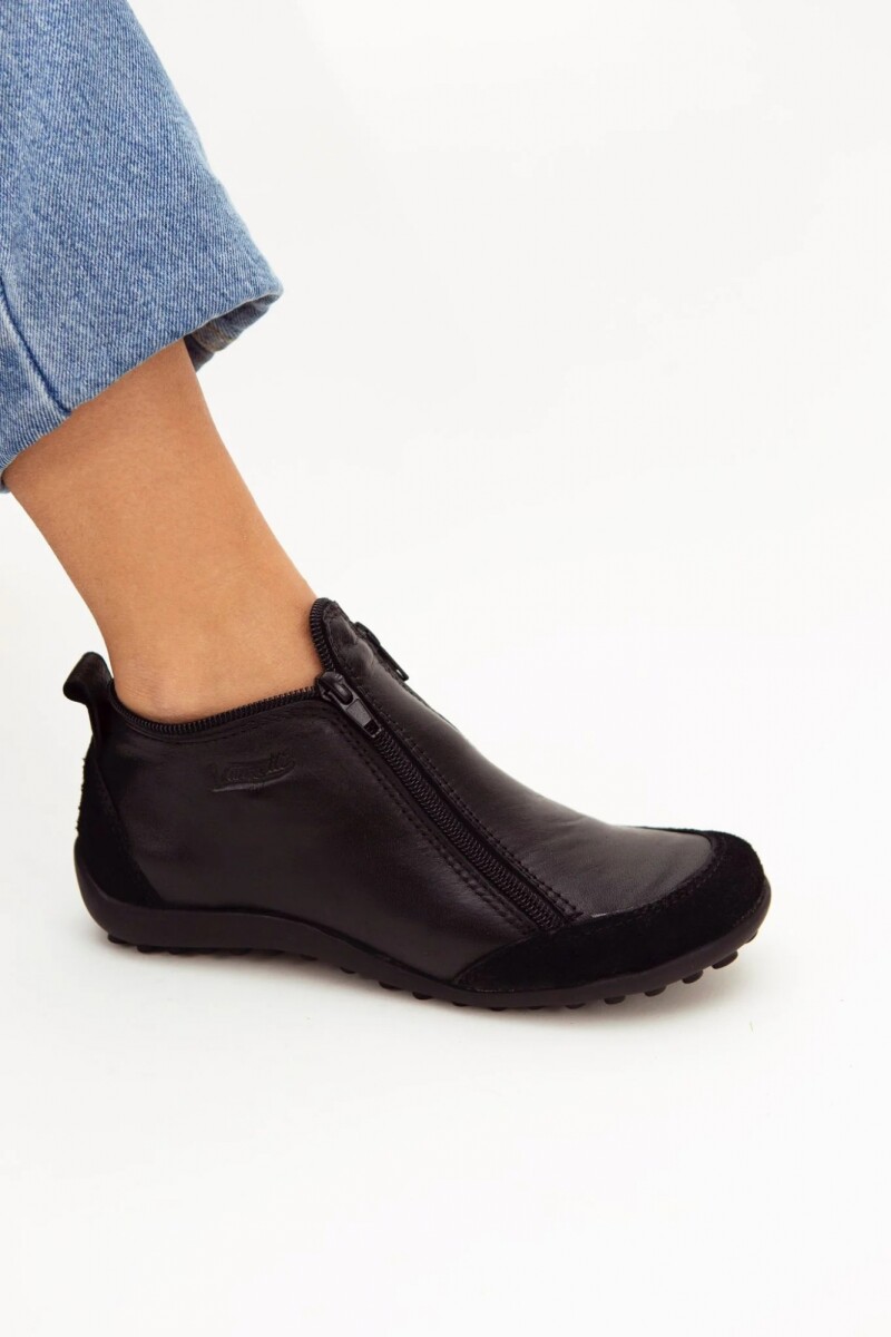 Zapato doble cierre NEGRO