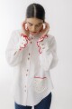 CAMISA OTA LINEN CROCHET Blanco