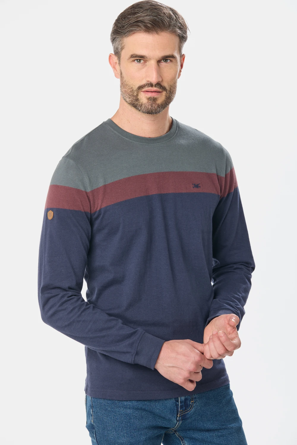 REMERA RAYADA Verde