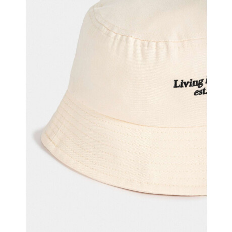 Sombreros Denim blanco crudo