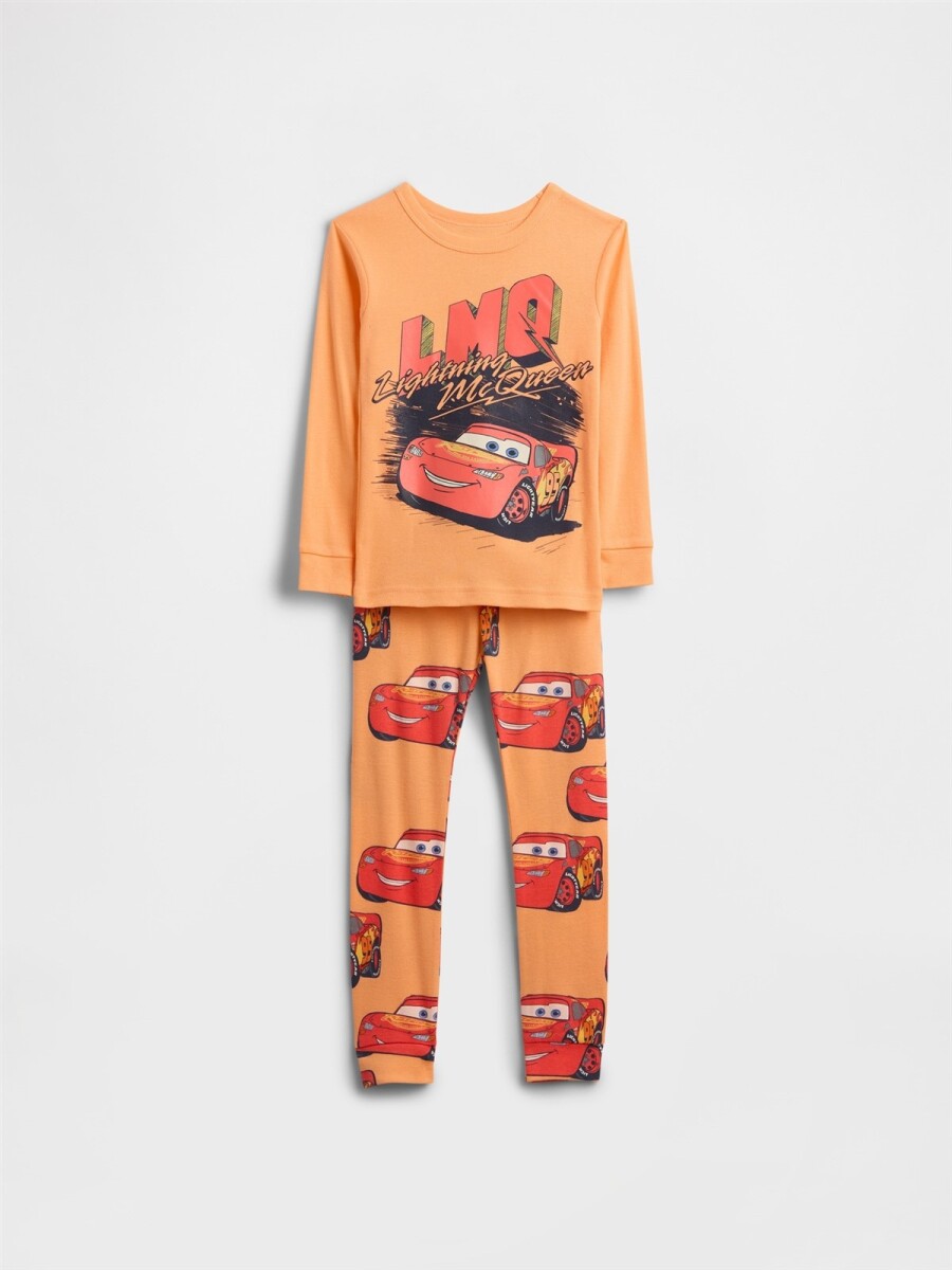 Pijama Toddler Niño - Icy Orange 