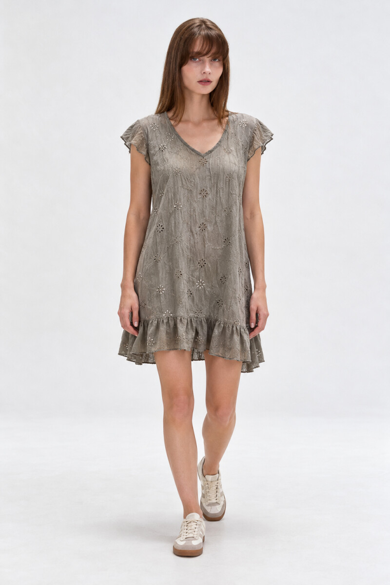Vestido Tieor - Gris Oscuro 