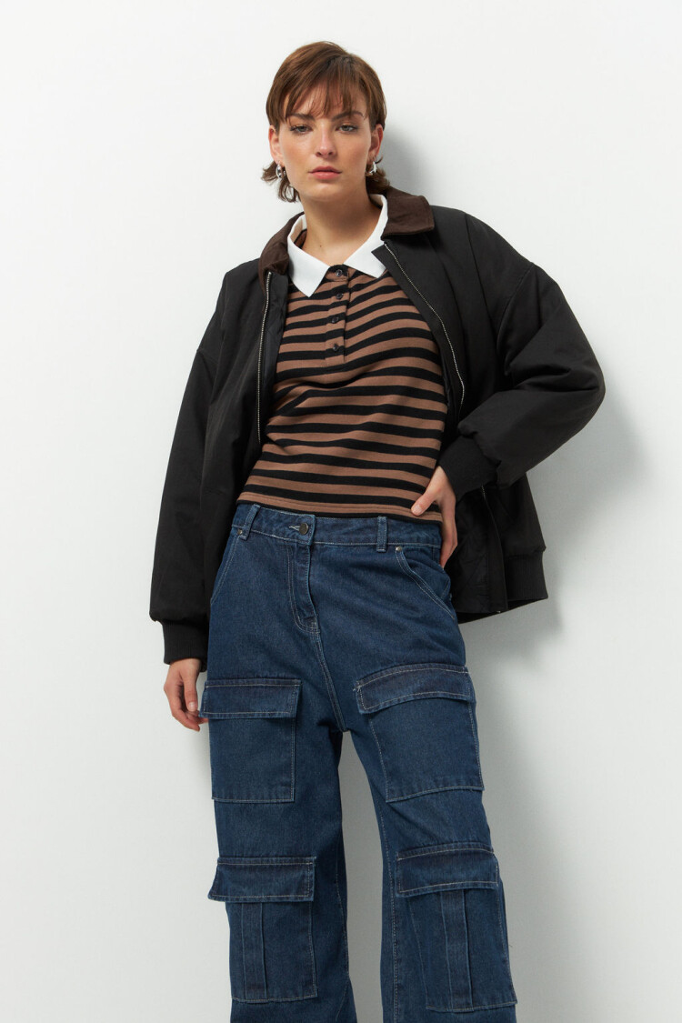 PANTALÓN POKETSA Azul Oscuro
