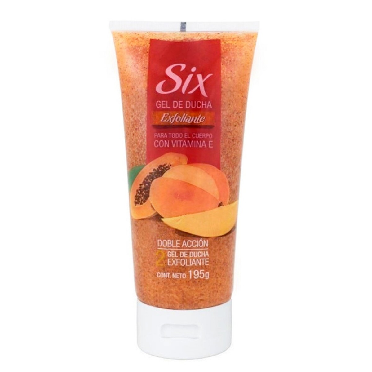 GEL DE DUCHA SIX EXFOLIANTE 195 ML MANGO 