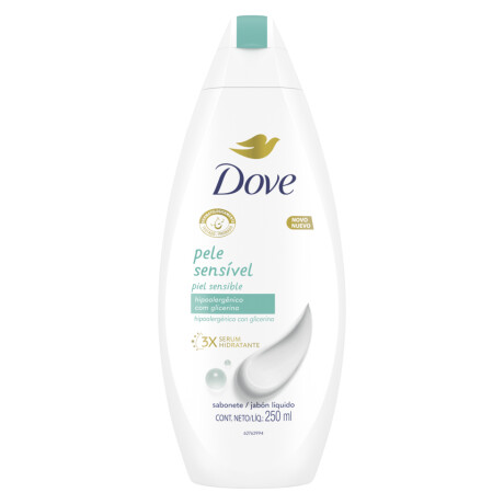 Jabón Líquido Dove Gel de Ducha Piel Sensible 250ml Jabón Líquido Dove Gel de Ducha Piel Sensible 250ml
