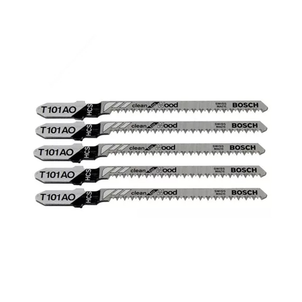 5 Hojas caladora para madera corte curvo - BS3402 