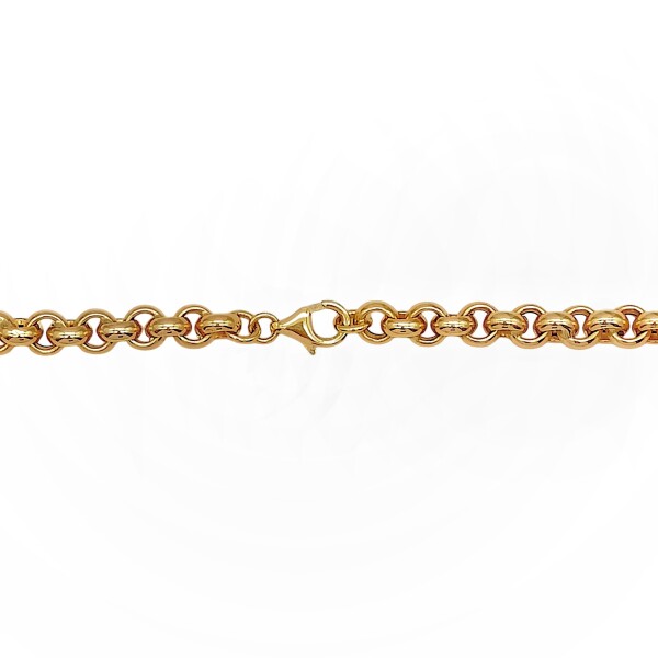 Cadena oro Rolo-Oro bajo -Sin Piedra-CD8022 sinpiedra