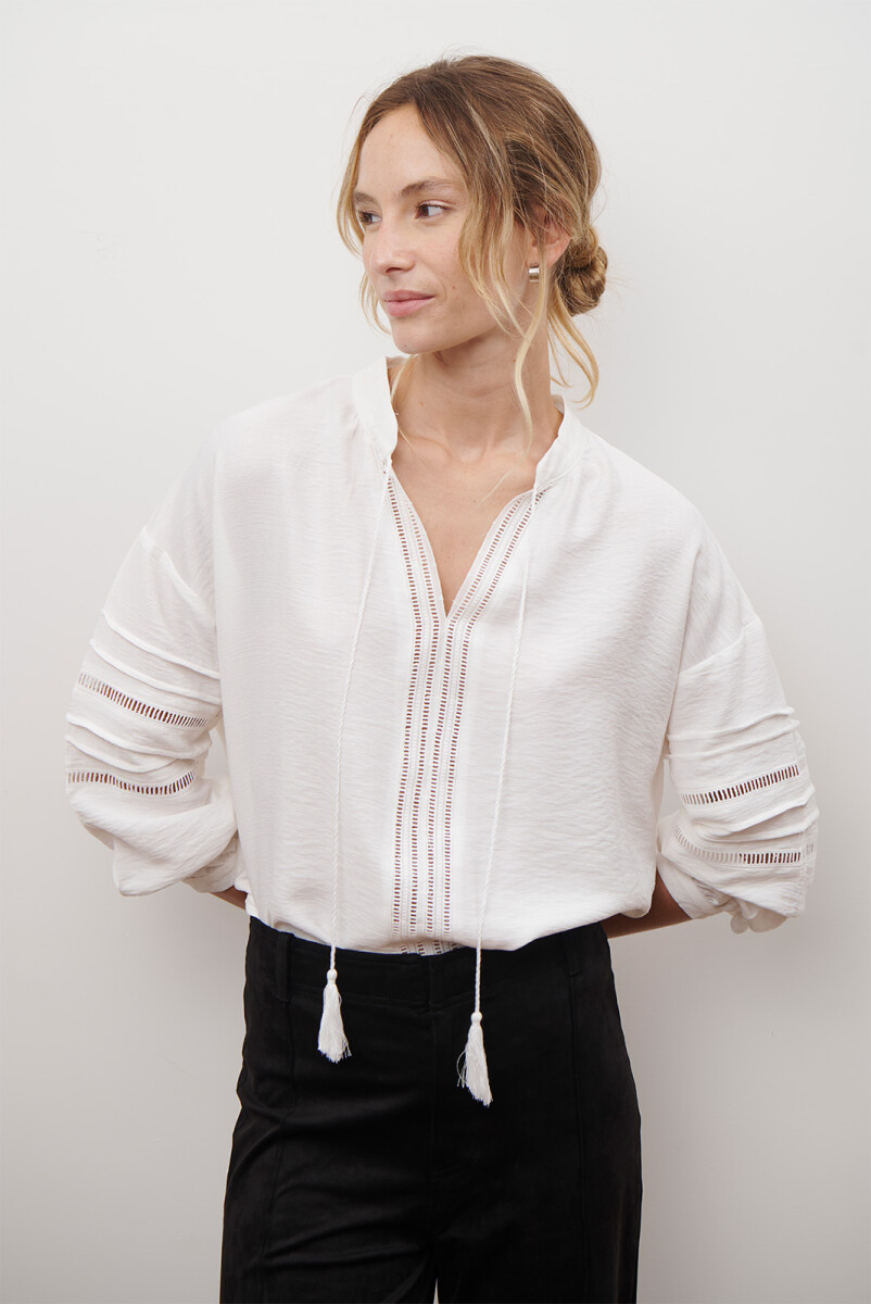 CAMISA SOLEDAD - BLANCO 