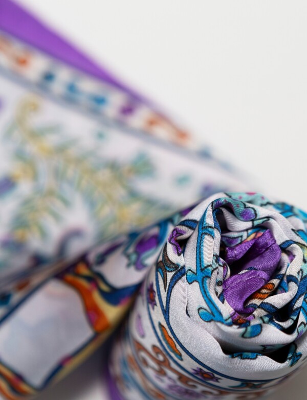 Pañuelo Printed MULTI/VIOLETA