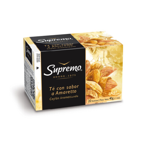 TE SUPREMO AMARETTO x 20 sob Unica