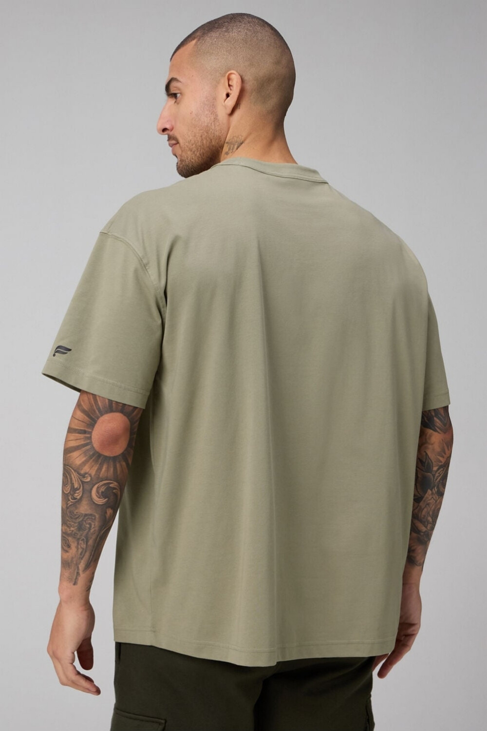 Polo The Effortless Oversized Tee Hombre Seagrass