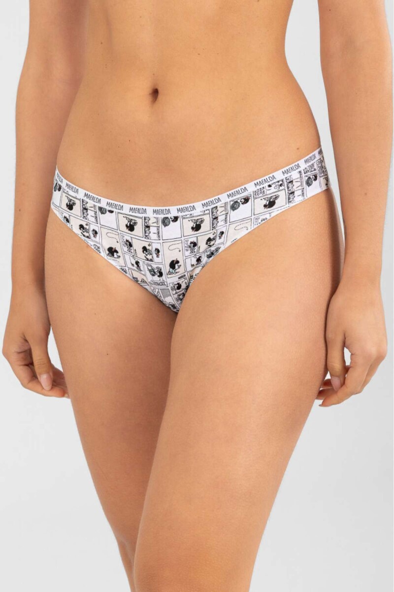 Pack x 2 bikini mafalda - Rosa antique 