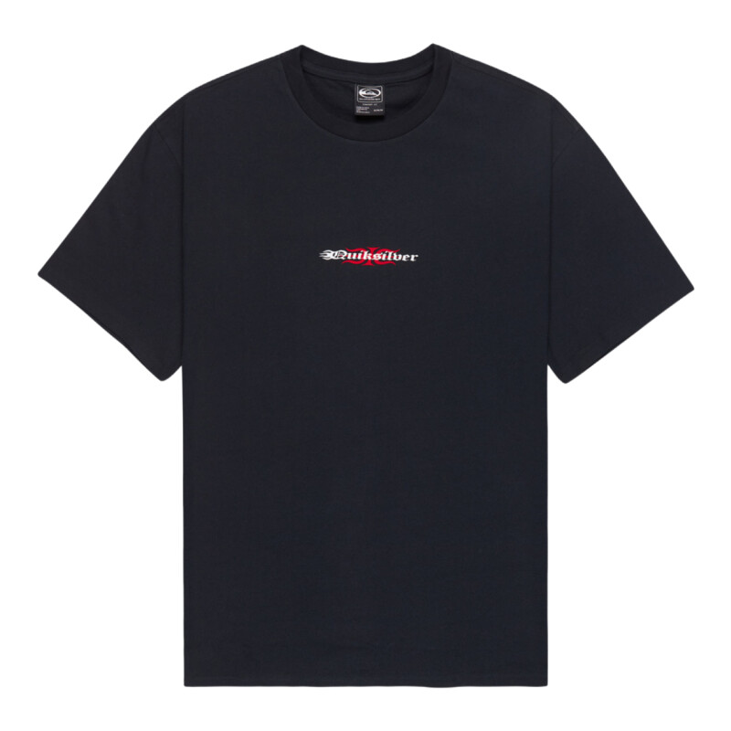 Remera Quiksilver Mercury Burning - Negro Remera Quiksilver Mercury Burning - Negro