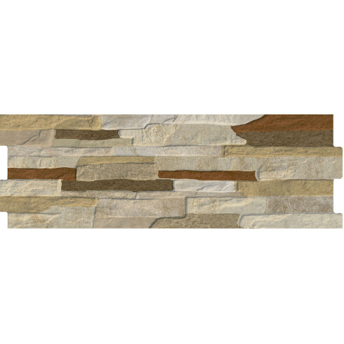 CERAMICA 31X54 DISEÑO PIEDRA TONOS MARRON REVESTIMIENTO GAMAS DE MARRON