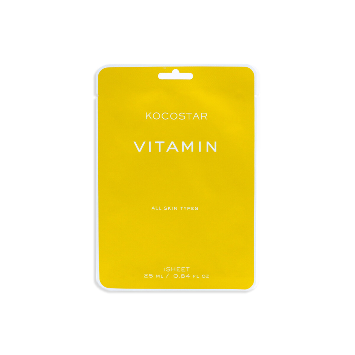 VITAMIN MASK - Mascarilla facial vegana con vitaminas. 