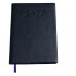 AGENDA ABEZETA 211 CLASICA MEDIUM TAPA FUNDA SEMANA A LA VISTA COLOR GRIS OSCURO