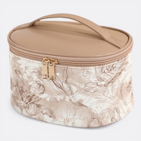 Neceser Estilo Cofre Diseño Floral Neceser Estilo Cofre Diseño Floral