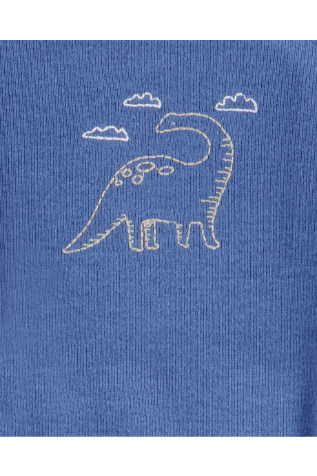 Pack cuatro bodies de algodón, diseño dinos Sin color