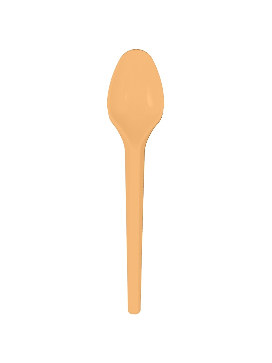 CUCHARAS DE POSTRE (Candy) - naranja 