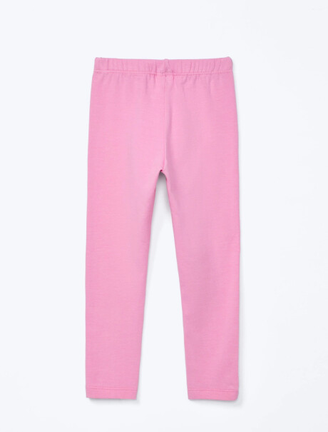CALZA INFANTIL DE ALGODÓN ROSA