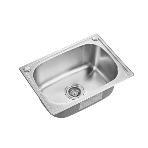 Pileta cocina simple acero inox. 45x39x17 cm Pileta Cocina Simple Acero Inox. 45x39x17 Cm