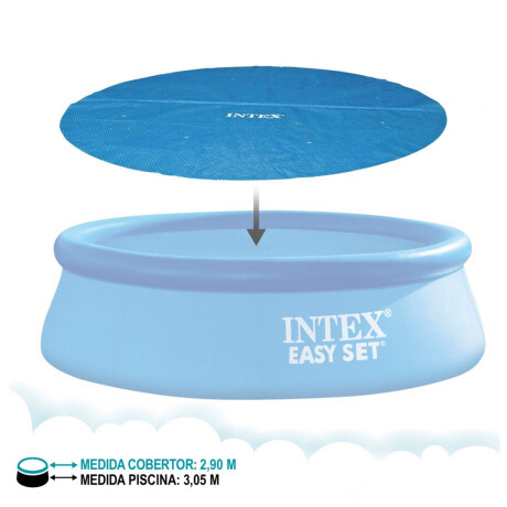 Cobertor Solar Intex Piscina Estructural Gomon 305 Cm Inx028011