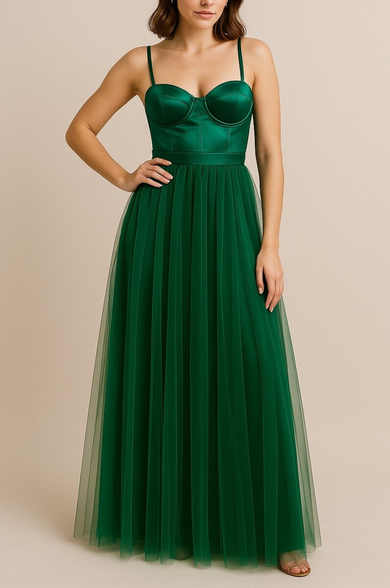 Vestido Cielo - Verde 