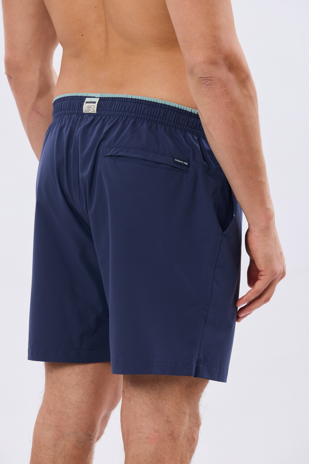 SHORT DE BAÑO FLEX LISO Marino