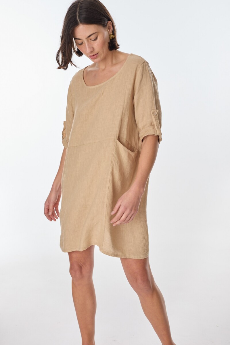 Vestido New Cocota - Beige 