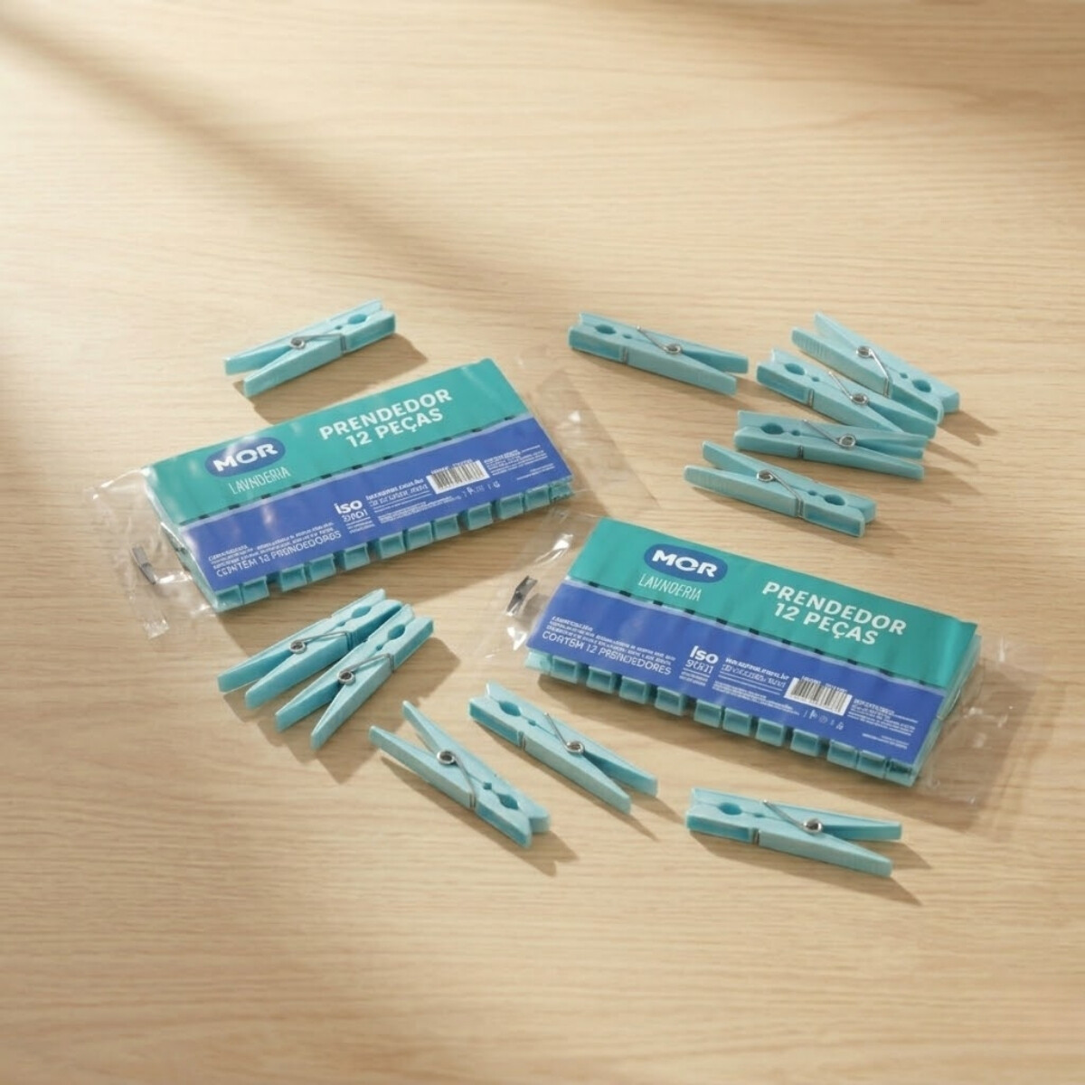 Palillos plástico x12 - VERDE 