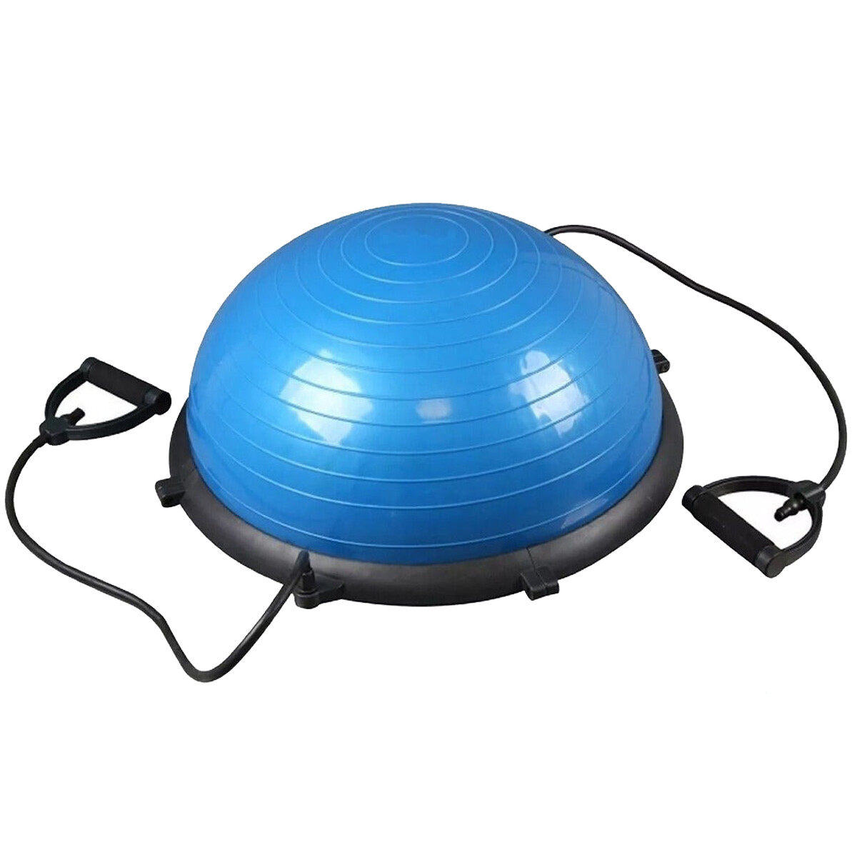 Bosu Media Esfera Grande 60cm + Tensores p/Pilates 