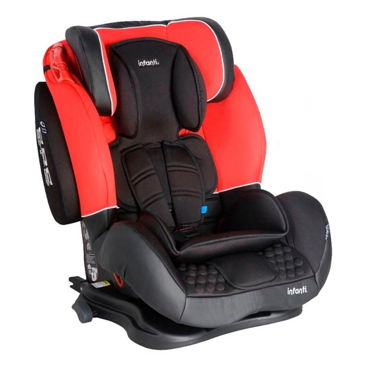 Butaca Auto Infanti Elite Isofix Top Arnés 5 Puntas - ROJO 