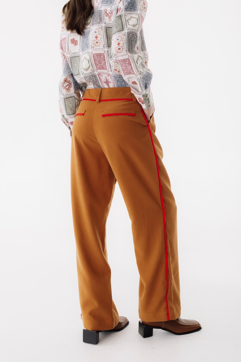 PANTALON SASTRERO Camel
