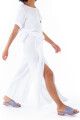 PANTALON LINO CRUZ BLANCO