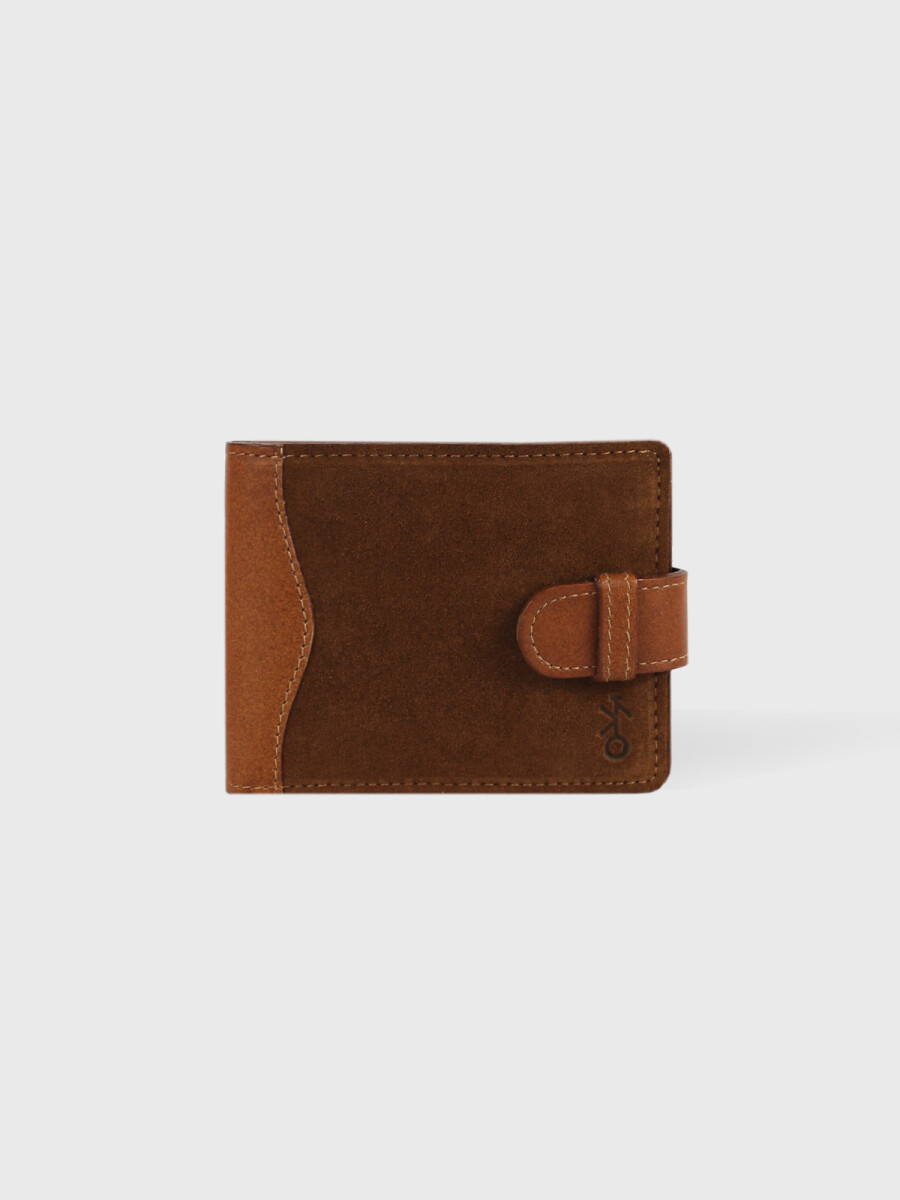 Billetera Jacinto con Pasador - Camel 