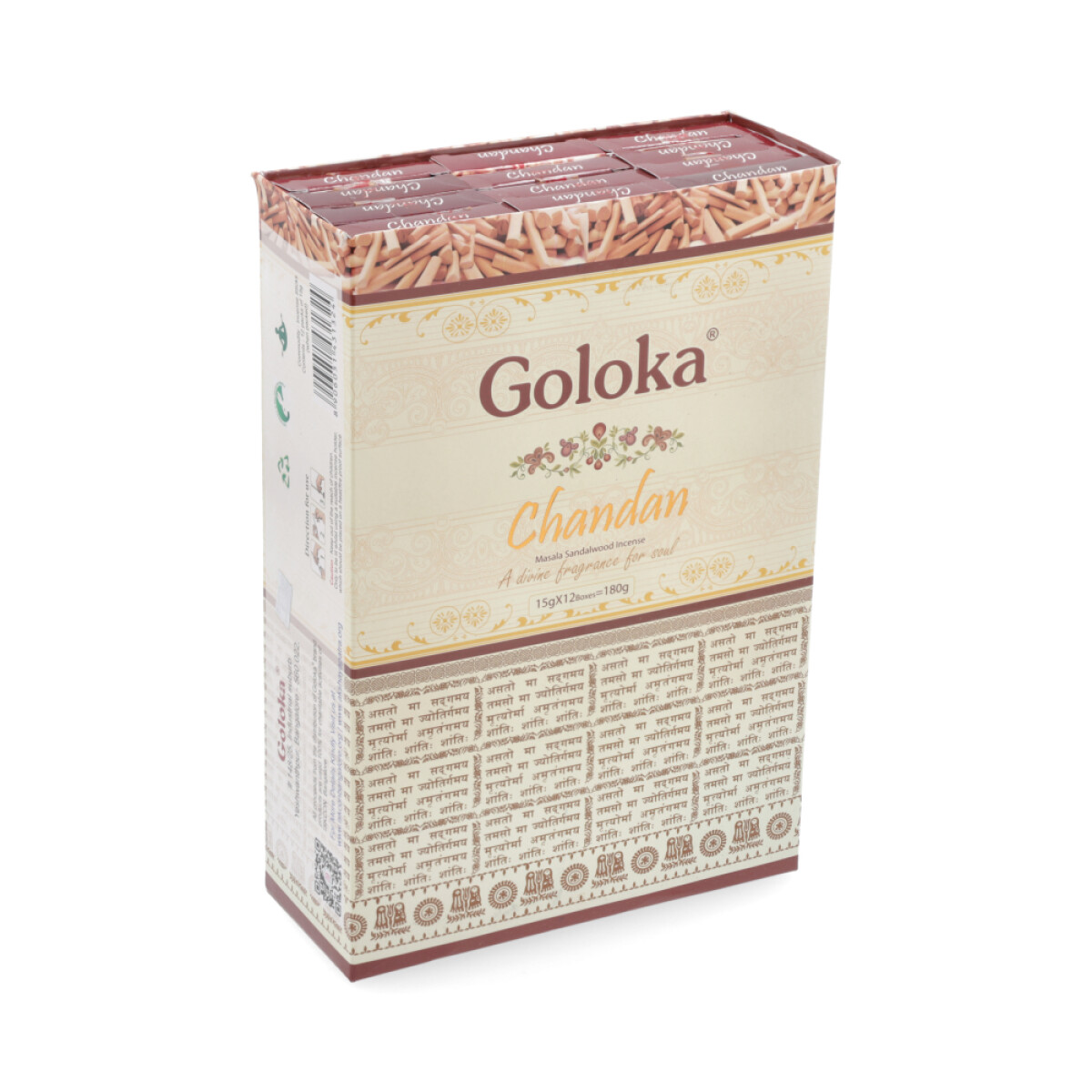 INCIENSO GOLOKA CAJA X12 - Chandan 