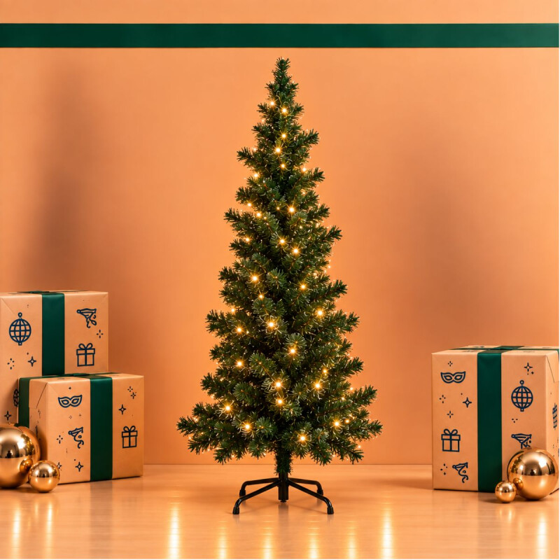 Árbol de Navidad con Luces cálidas - 150 cm Árbol de Navidad con Luces cálidas - 150 cm
