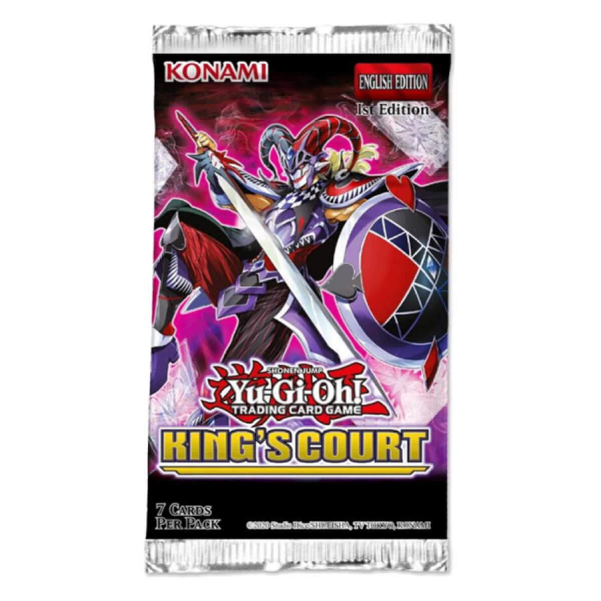 Booster Yu-Gi-Oh! King's Court [Inglés] 