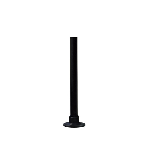 Columna poste de luz FEBO 1m de altura, negro FL1022