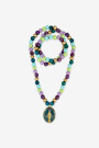 Collar de madera Multicolor