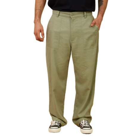 Pantalon Rusty Catton Verde